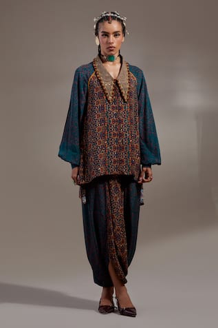 Aseem Kapoor Atri Straight Shirt With Trouser 