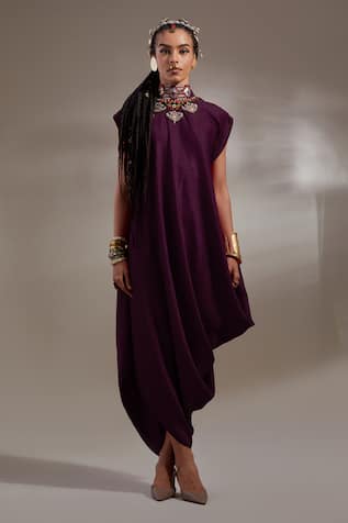 Aseem Kapoor Jamuni Rasa Drop Shoulder Dress 