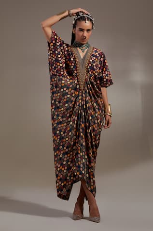 Aseem Kapoor Zia Trapeze Dress 