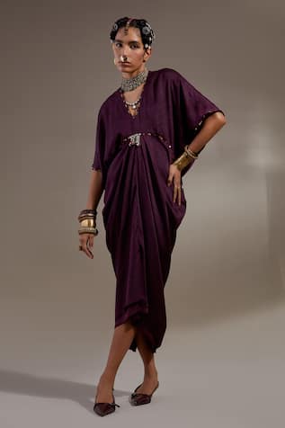 Aseem Kapoor Zia Trapeze Dress 