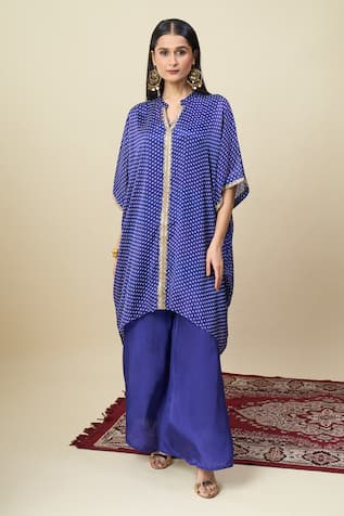 Alaya Advani Bandhani Pattern Kurta & Palazzo Set 