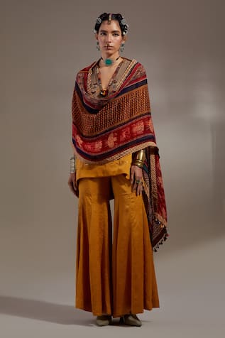 Aseem Kapoor Patti Pattern Dupatta 