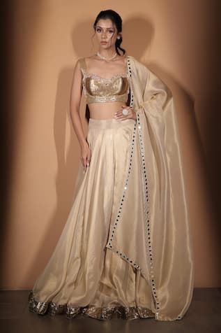 Vana Ethnics The Son Pari Embroidered Lehenga Set 