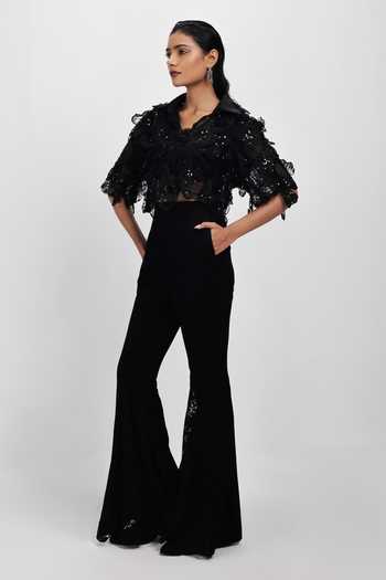Siddhant Agrawal Eclipse Veinscript Trouser 