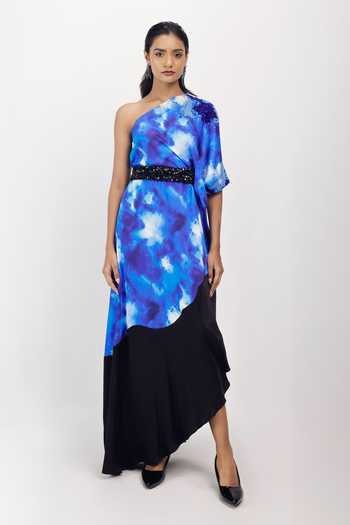 Siddhant Agrawal Frozen Lichen Kaftan 