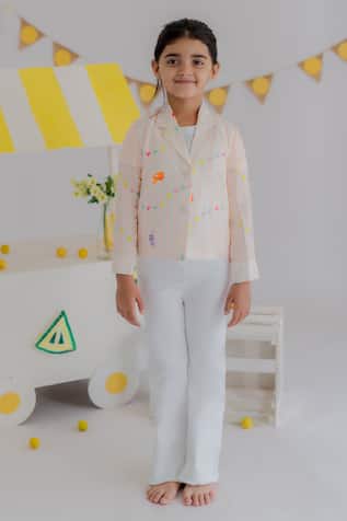 MR Brat Carnival Print Blazer & Pant Set 