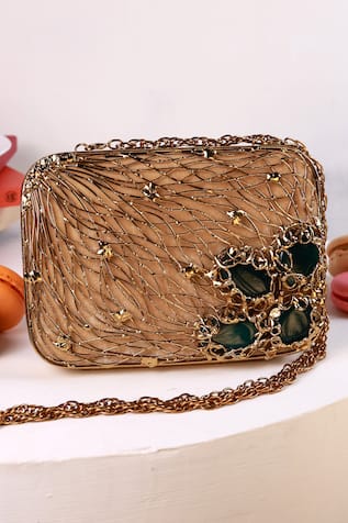 The Tan Clan Zen Brass Clutch 