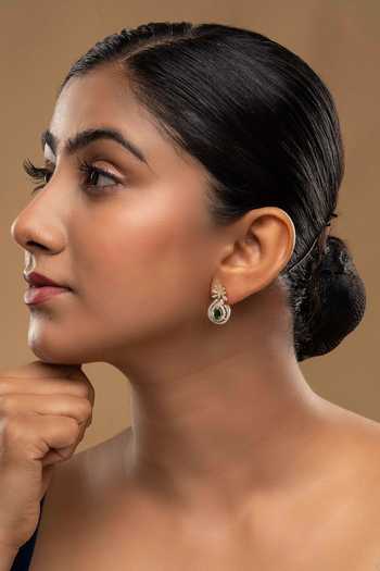 Sica Jewellery 925 Silver Julie Embellished Earrings 