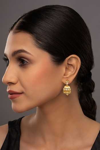 Sica Jewellery 925 Silver Kanika Jhumkas 