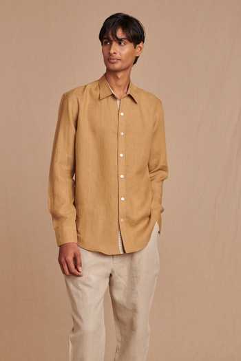 Saphed Husk Linen Shirt 