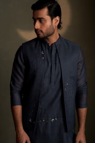 Charkhee Moon Pattern Bundi 