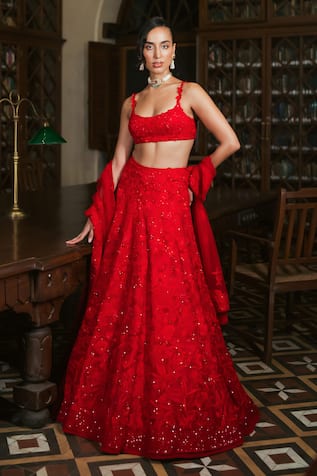 Mishru Emma Embroidered Lehenga Set 
