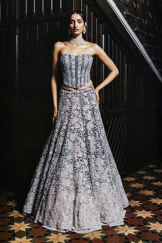 Mishru Avira Embroidered Lehenga Set 