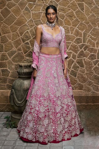 Mishru Elara Embroidered Lehenga Set 