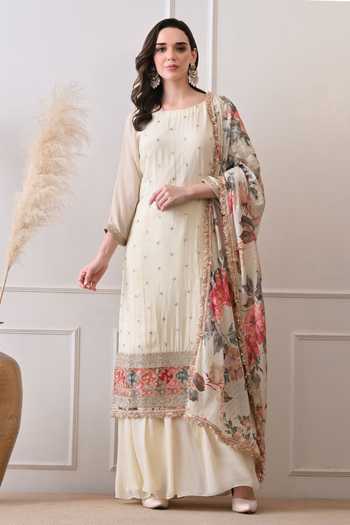 Peenacolada Floral Pattern Kurta Set 