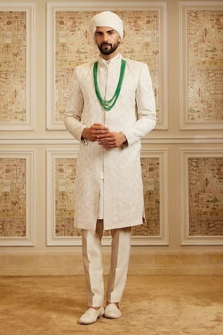 Roqa Farzaan Embroidered Sherwani Set 