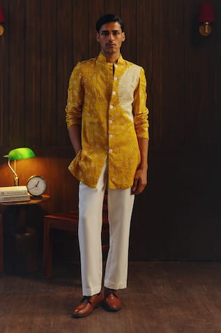 Twenty Nine Shibori Bandhani Kurta & Pant Set 