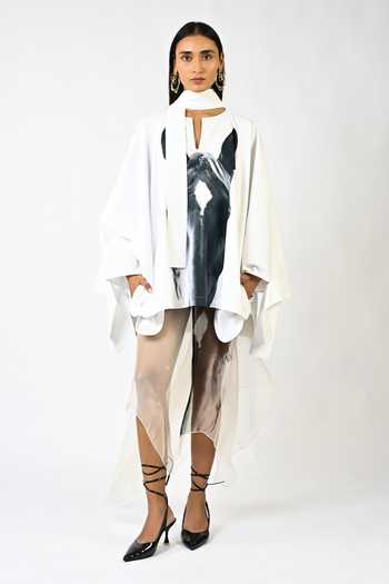 Huemn Horse Print Cotton Kaftan 
