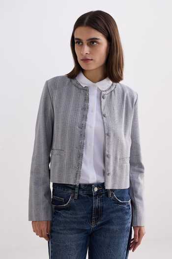 Reistor Tweed Cropped Lady Jacket 