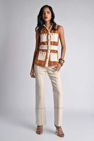 Safari Luxe Top & Trouser Set 