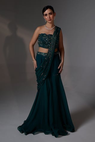 Jade By Ashima Nora Corset Sharara Set 