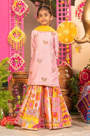 Panchhi By Kanupriya Tibrewala Dil Ka Tukda Kurta Sharara Set