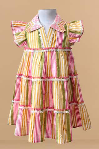 Plumcheeks Candy Shirt Dress 