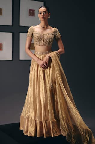 Sana Barreja Song Of Love Embroidered Lehenga Set 