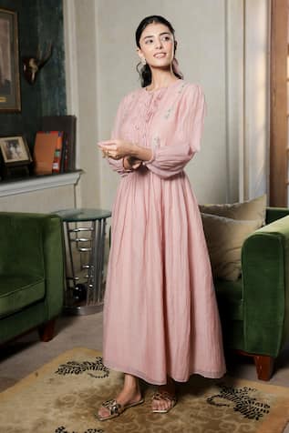 Summer By Priyanka Gupta Noor E Bow Dress 