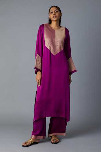 Vasstram Rasna Banarasi Zari Kurta With Pant 