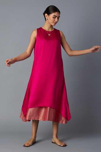 Vasstram Chameli Zari Striped Dress 