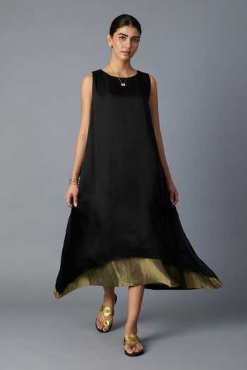 Vasstram Chameli Zari Striped Dress 