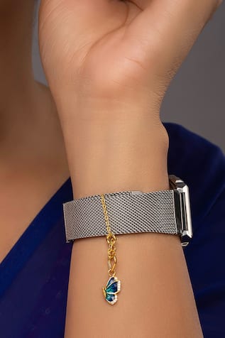 Sica Jewellery Enamelled Butterfly Watch Charm 