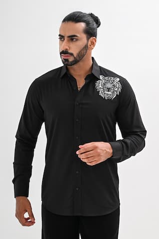 Kalpana Naik Wild Loom Hand Embroidered Shirt 