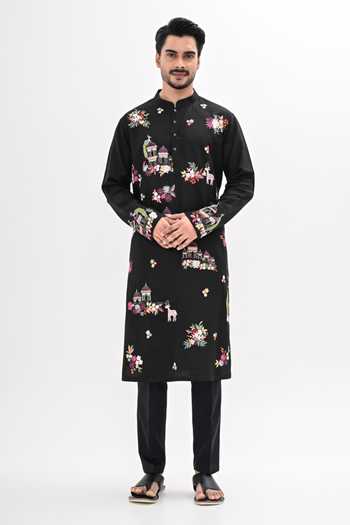 Kalpana Naik Rang Mahal Hand Embroidered Kurta Set 