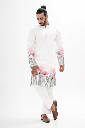 Kalpana Naik Gul Noor Hand Embroidered Kurta Set 