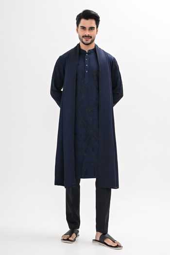 Kalpana Naik Blossom Crest Hand Embroidered Kurta Set 
