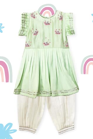 Toddle Kidswear Winged Wonders Embroidered Kurta Set 