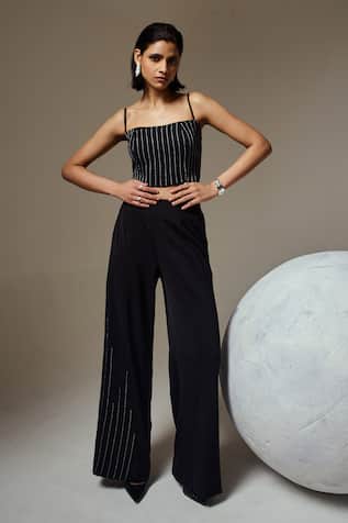 Orthodox Flow Stripes Wide Legged Pant 