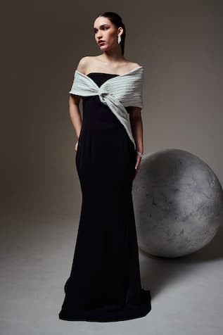 Orthodox Luxe Spiral Fluid Gown 