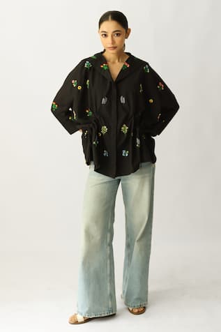 Studio Moda India The Eden Embroidered Jacket 