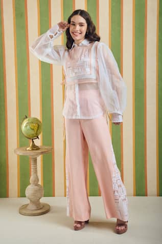 Orthodox Architectural Domes Embroidered Top 