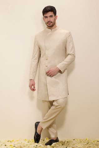 Neha Gursahani Shimmer Sherwani & Matching Pant Set 