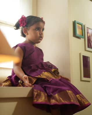 Love The World Today Anagha Peplum Tunic & Sharara Set  