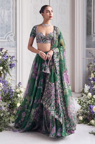 Mahima Mahajan Resha Printed Lehenga Set 