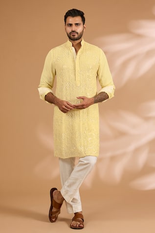 Rabani & Rakha Embroidered Kurta Set 