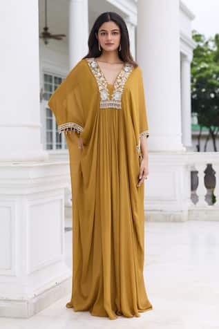Seema Thukral Shipra Embellished Draped Kaftan 