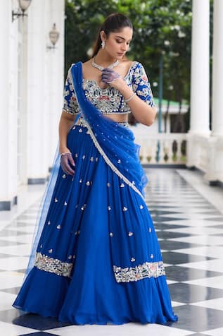 Seema Thukral Heena Embellished Blouse Lehenga Set 