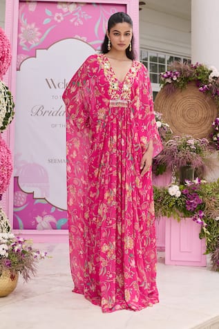 Seema Thukral Ridhi Printed Kaftan 