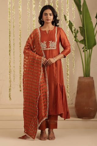Gulabik Jaipur Embroidered Anarkali Set 